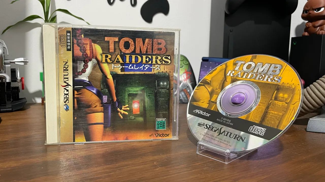 Tomb Raider Sega Saturn Japonês