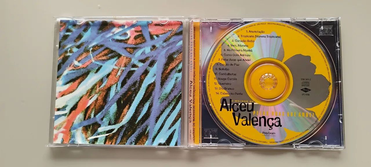 Cd O Melhor de Alceu Valença Pelas ruas que Andei - Foto 2