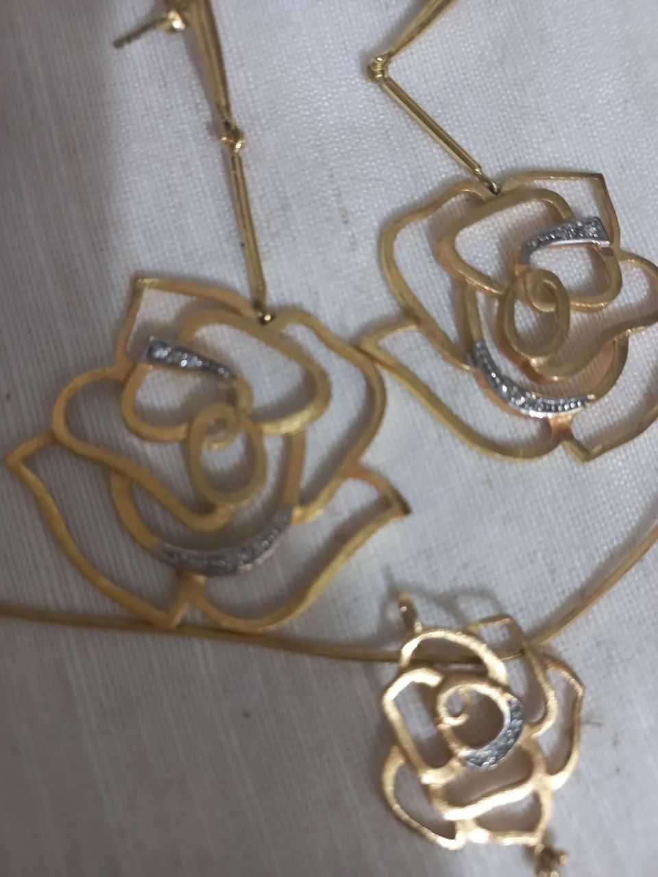 Peças foleadas a ouro 18K  - Foto 2