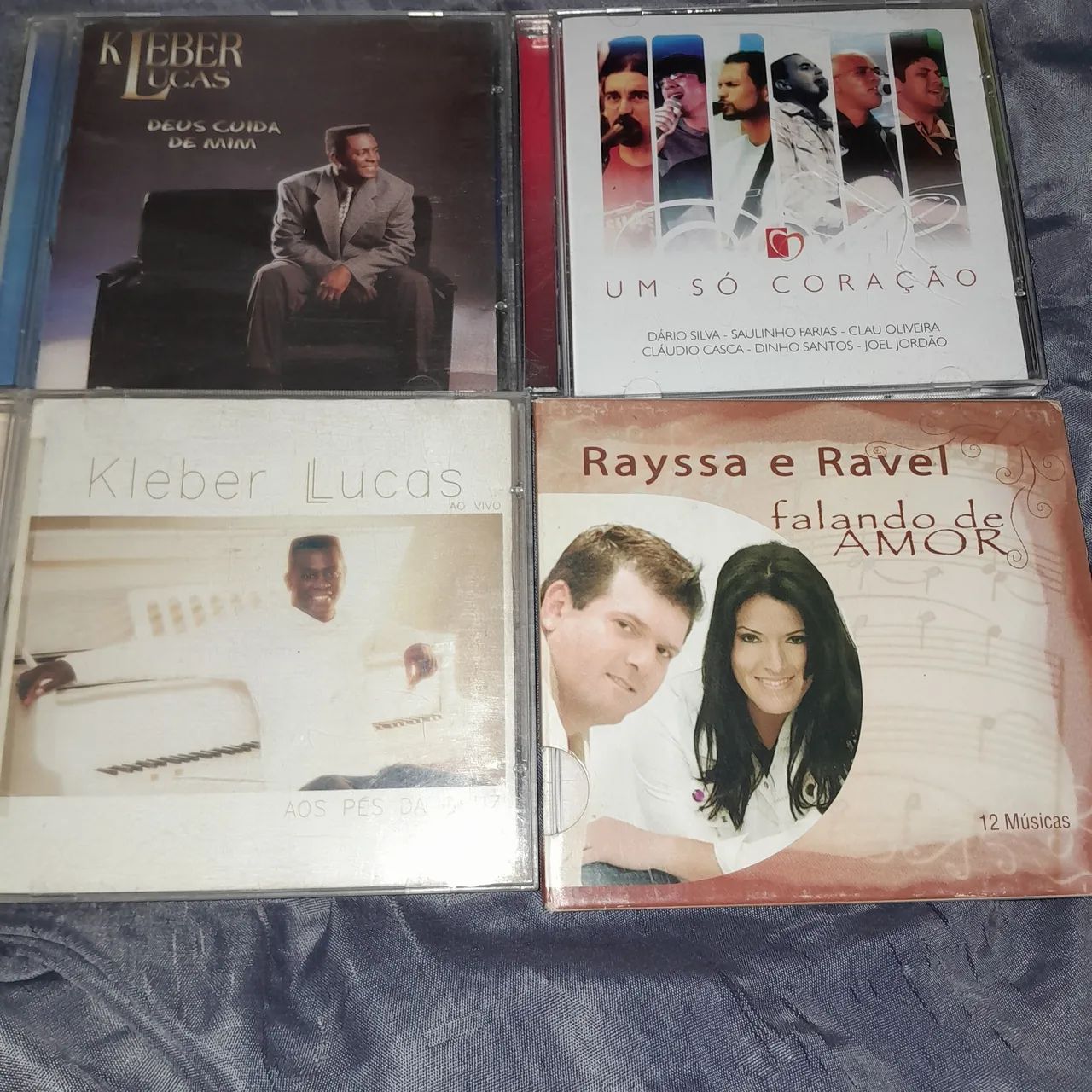 Kit cds gospel - Kleber lucas ,cassiane,aline..
