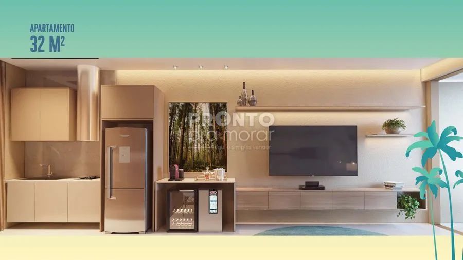 Flat com 1 quarto em Carneiros - Foto 2