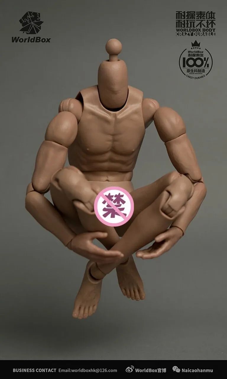 Corpo 1/6 AT025 - (Marca Wolrd Box) - Foto 2