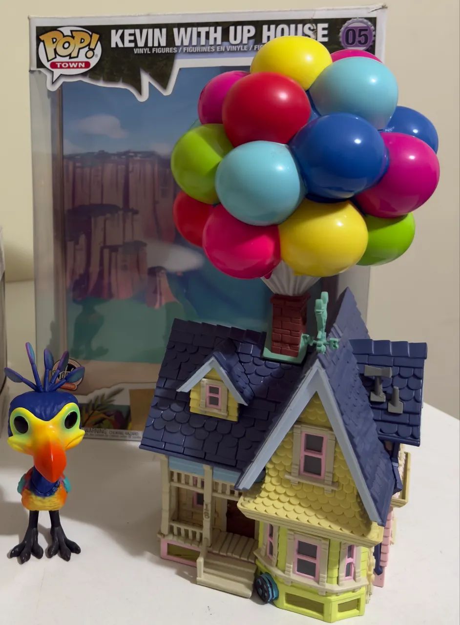 Funko pop up altas aventuras ~ super combo casa + Carl Russell e dog  - Foto 2