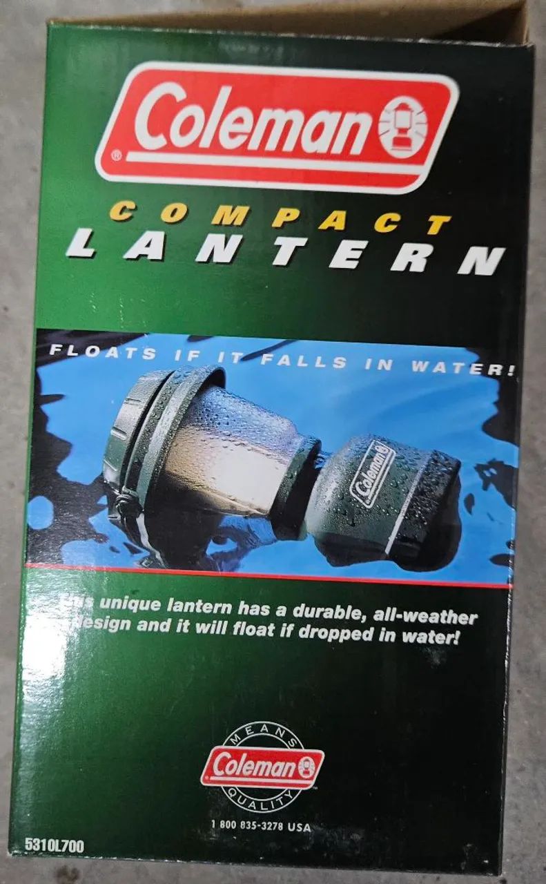 Lanterna compacta Coleman, "lamparina"! - Foto 4