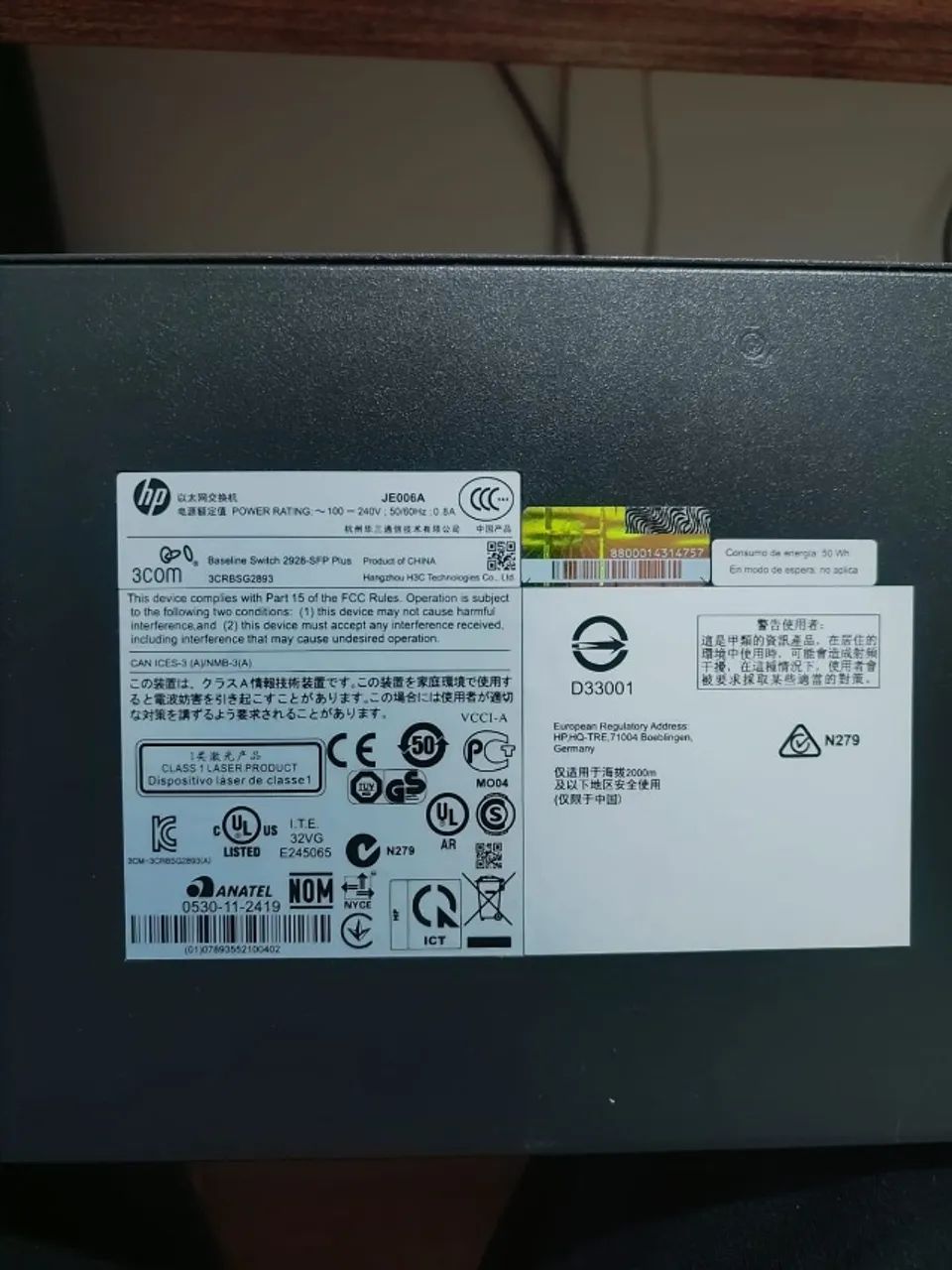 Switch HP V1910-24G je006a - Foto 4