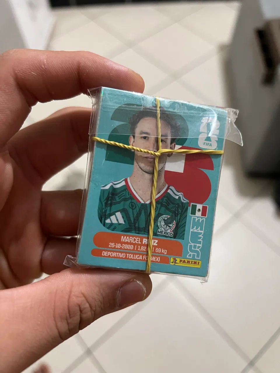 Figurinha da copa 2026