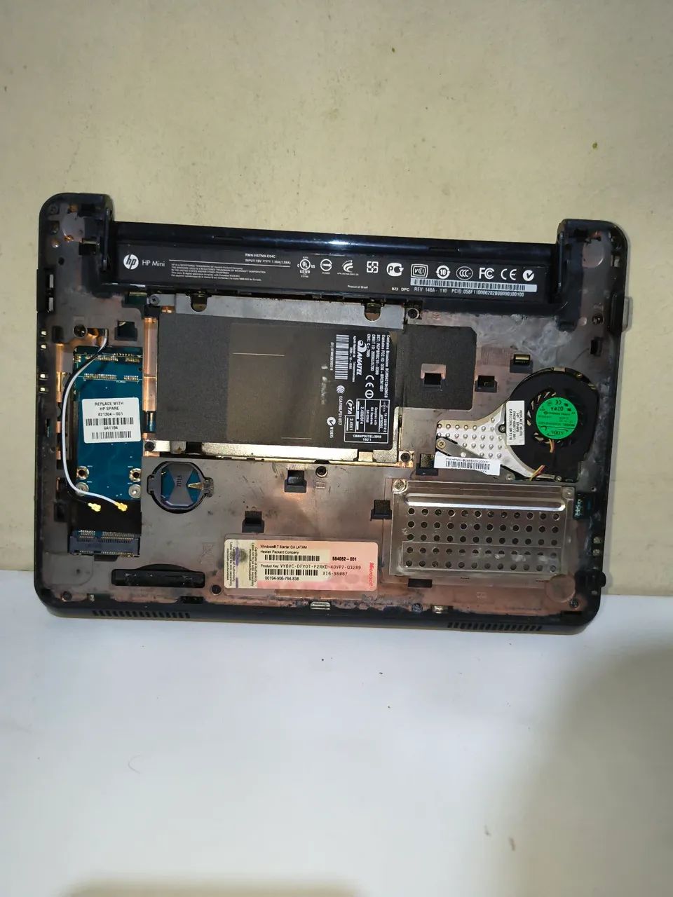 Carcaça Completa HP Mini 210 - Para Canibalização de Peças - R$ 90 - Foto 4