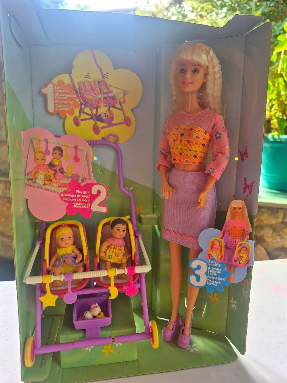 Barbie & Krissy Carrinho de Bebê - Foto 2