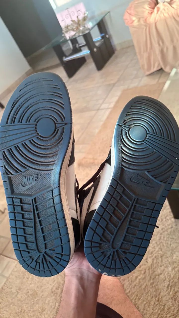 Tênis Air Jordan 1 High Royal Toe Original - Foto 4