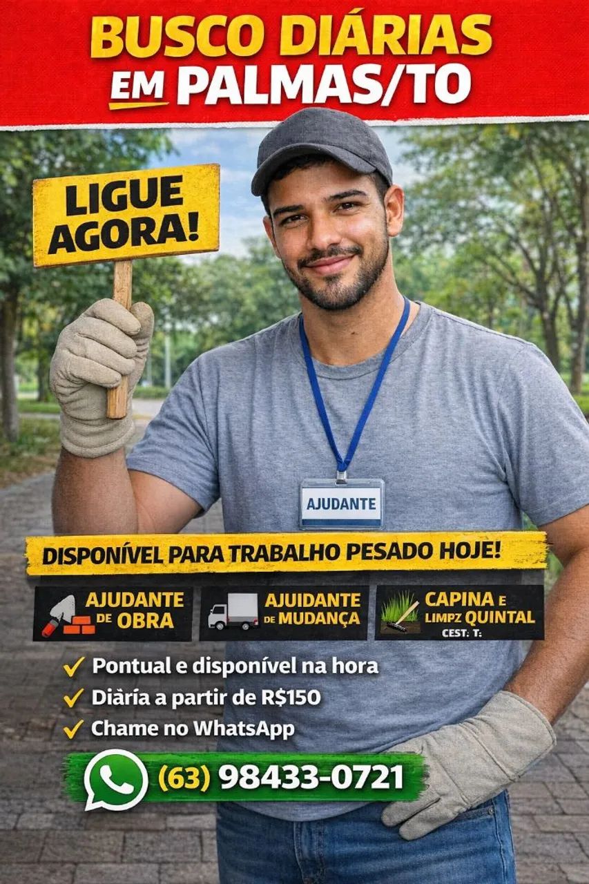 Disponível para serviços