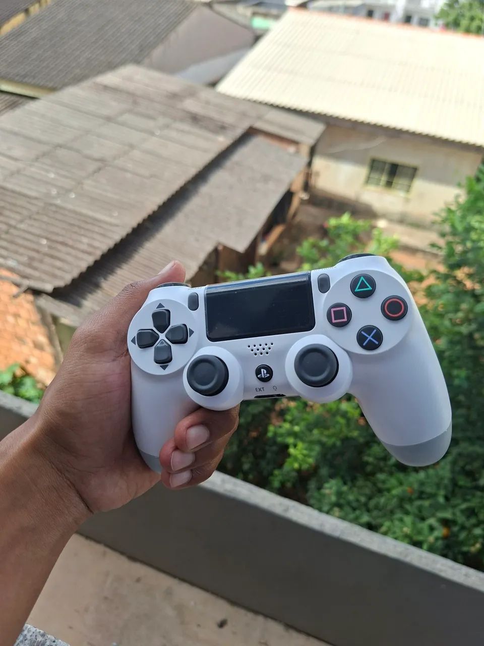 Controle de ps4 branco (Bluetooth) - Foto 3