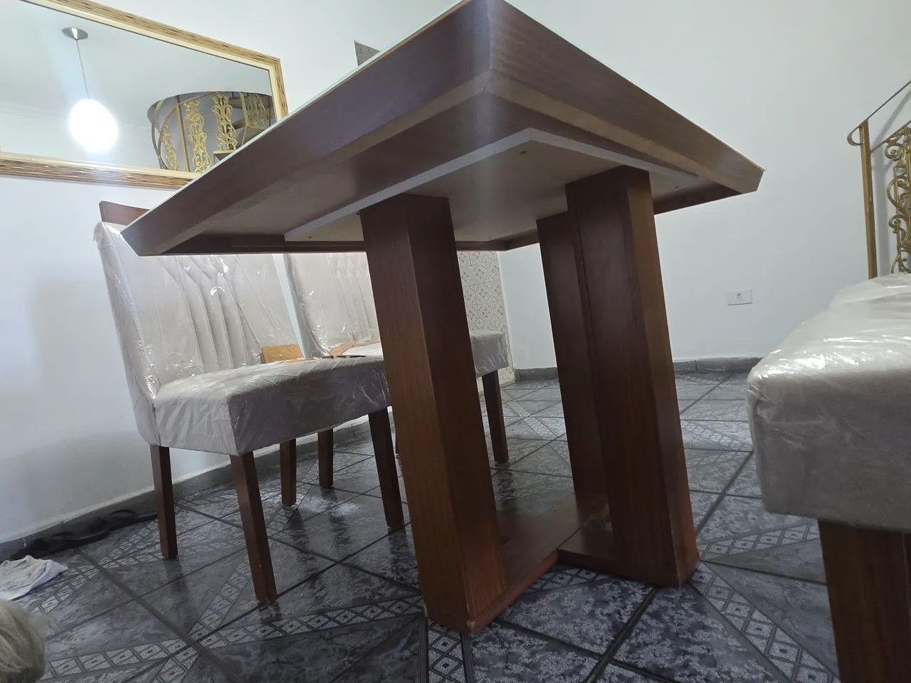 Mesa de Jantar com 4 cadeiras - Foto 5