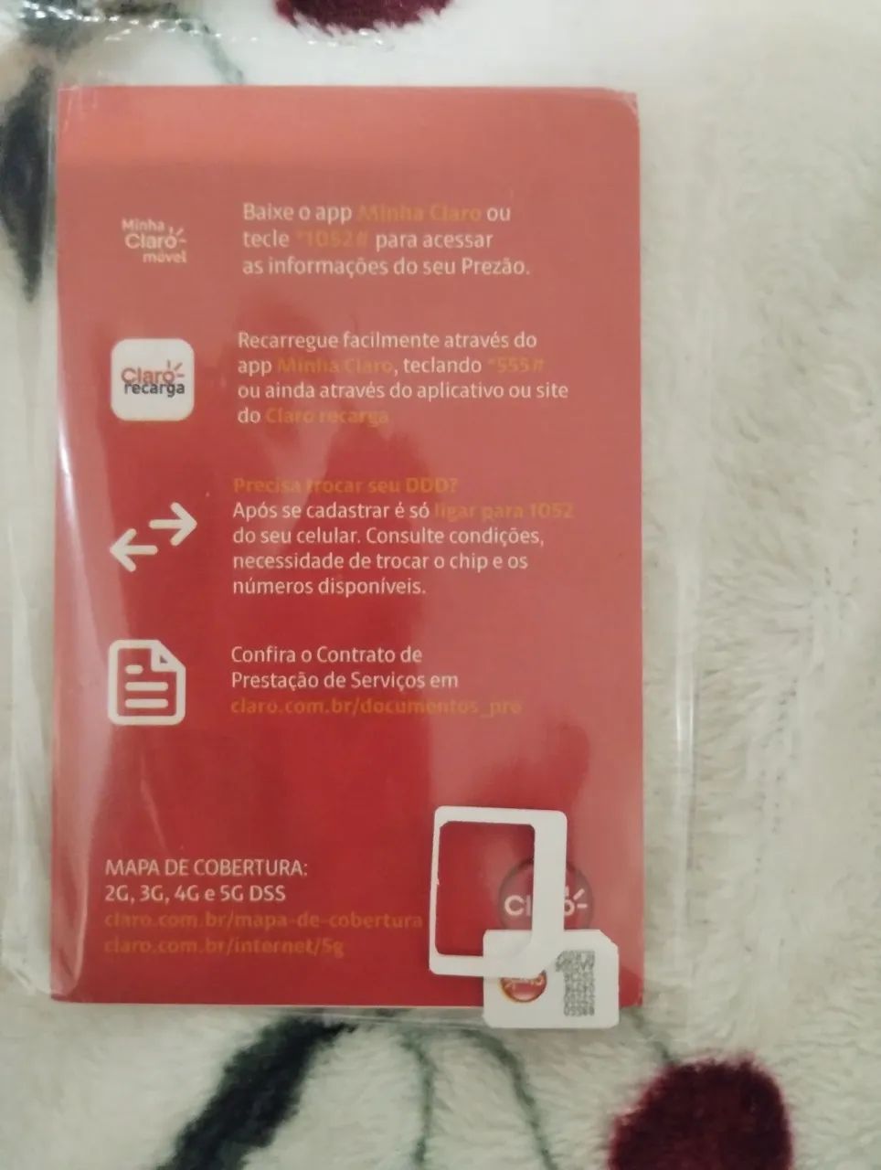 Chipe novo da claro 
