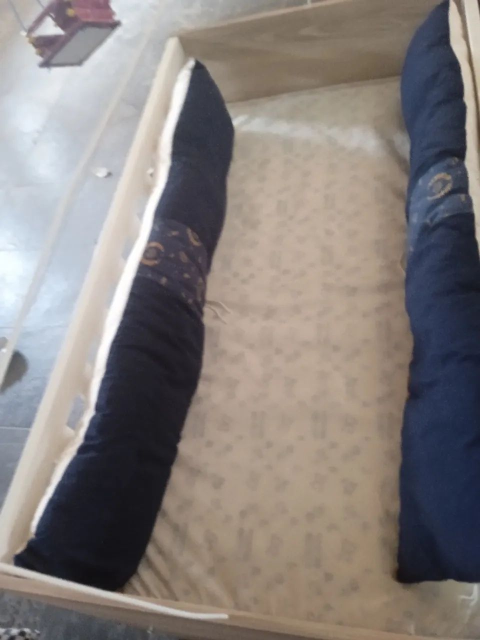 Berço completo com colchão e telinha  - Foto 2
