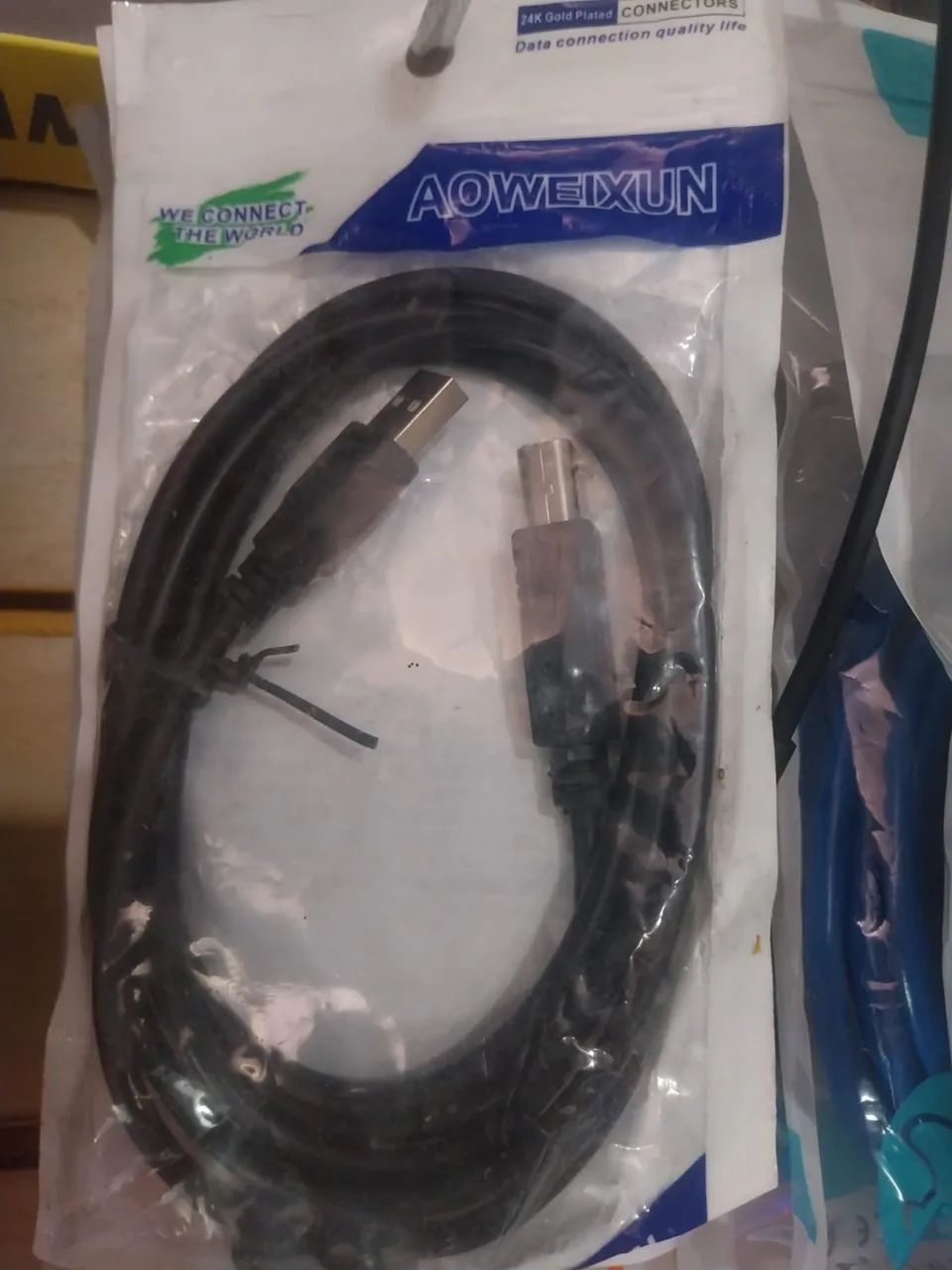 Cabo usb 2.0 pra impressora PC notebook 