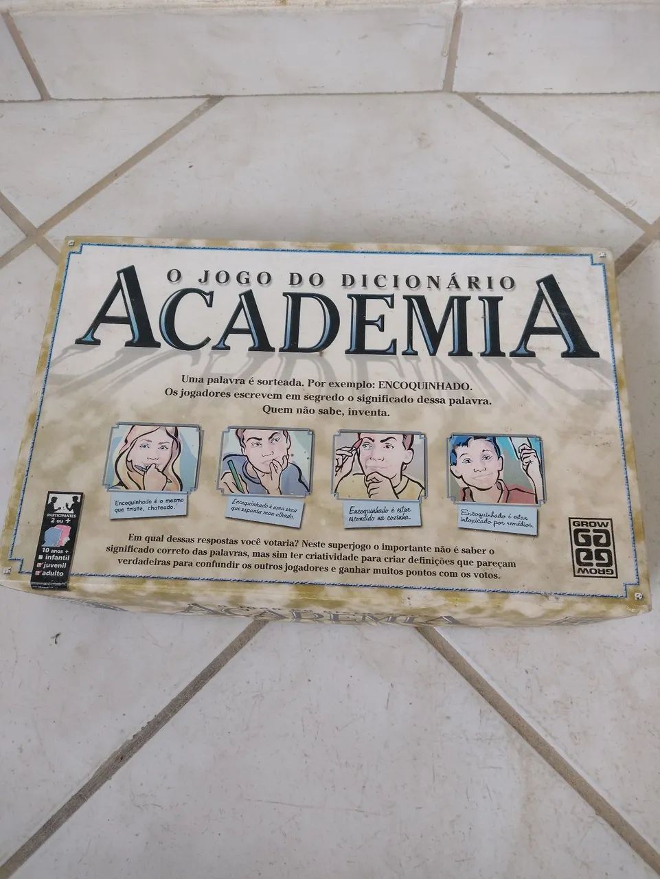 Jogo dicionário academia 