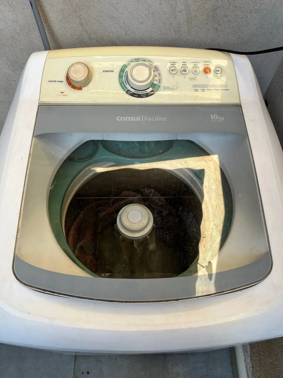 Máquina de lavar usada 