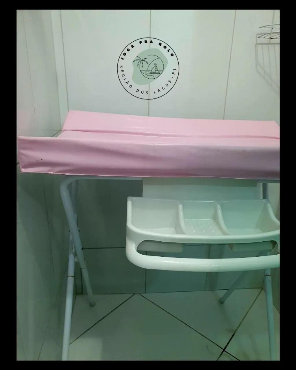 Suporte para banheira Rosa - Foto 2