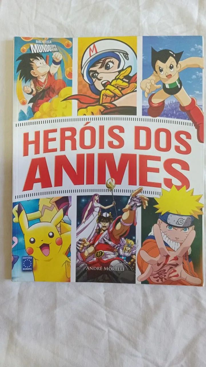 Livro Herói dos Animes