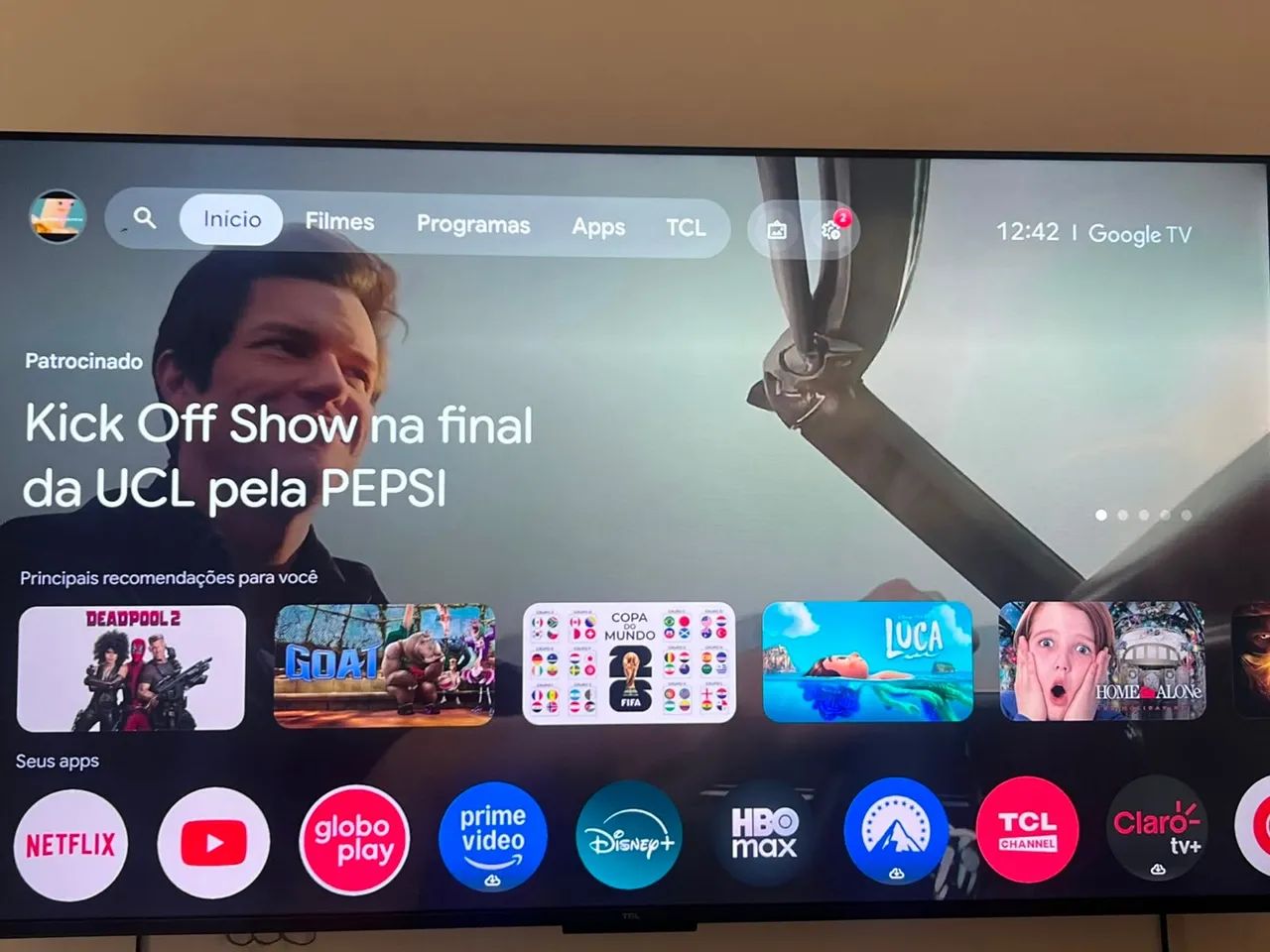 Smart TV TCL 55? QLED 4K - Modelo 55C655