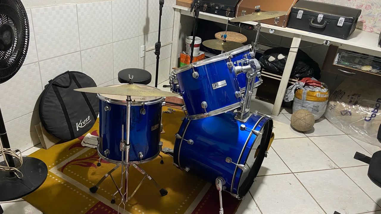 Bateria acústica  - Foto 2