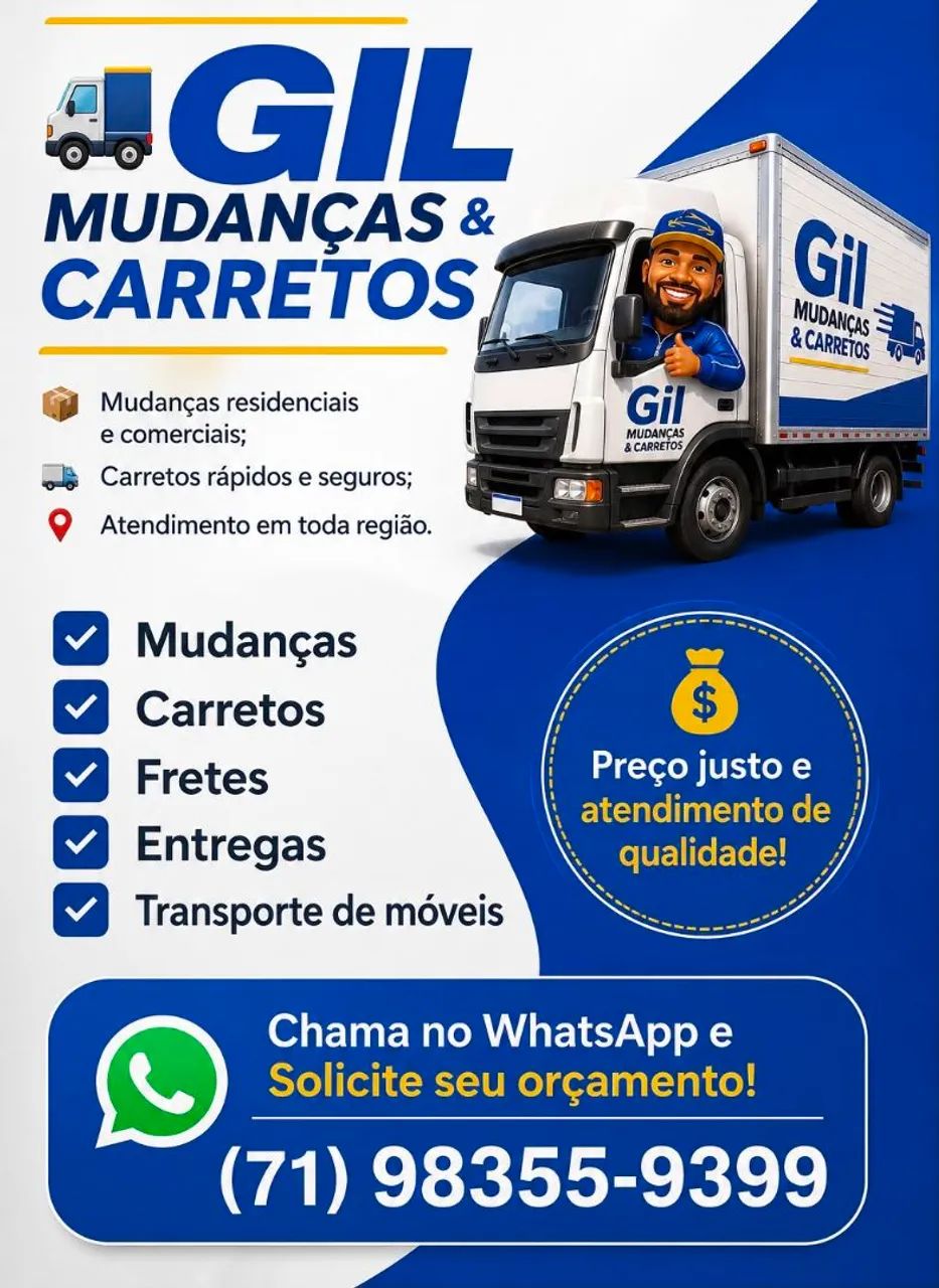 Carreto e mudança 