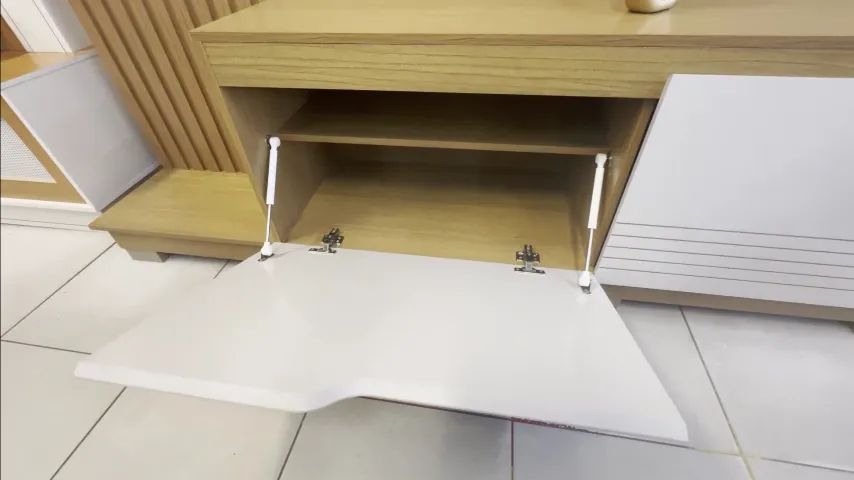 Home / Estante Santiago 200cm 2 Portas em MDP TV até 80 Polegadas - Foto 4