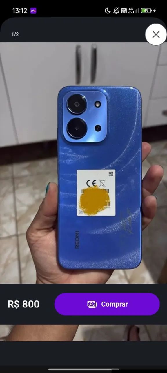 Redmi 15c azul