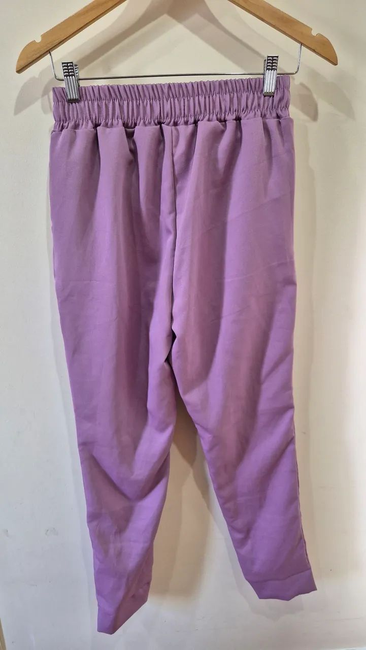 Calça (Scrub) Dra. Charm Lilás (M) - Foto 4