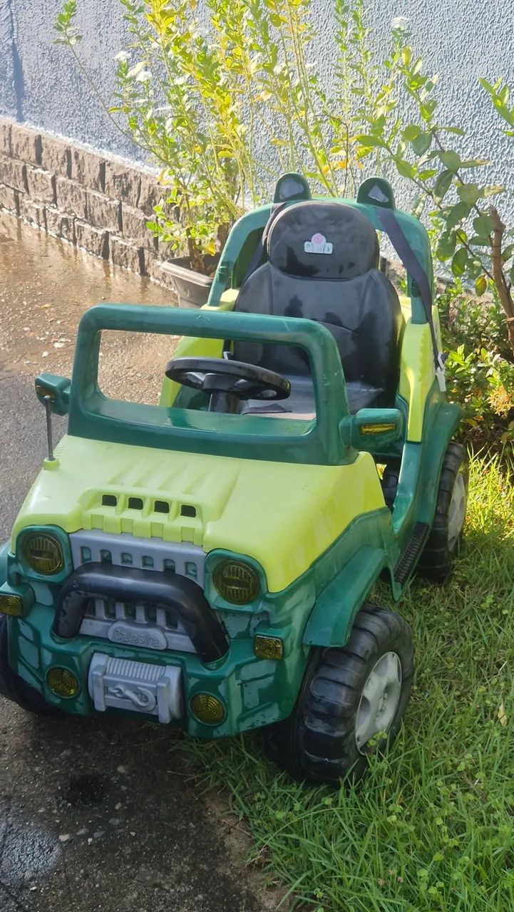 Carrinho De Passeio / Pedal Infantil Diipi Calesita Verde