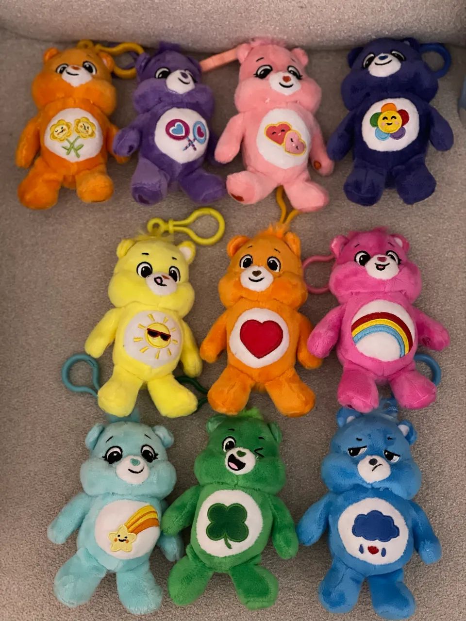 Ursinhos Carinhosos Chaveiro Pelúcia - Coleção Completa 10 Itens - Foto 2