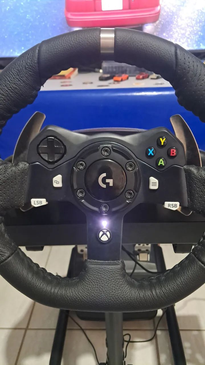 Volante G920 com suporte (Xbox e PC) - Foto 3