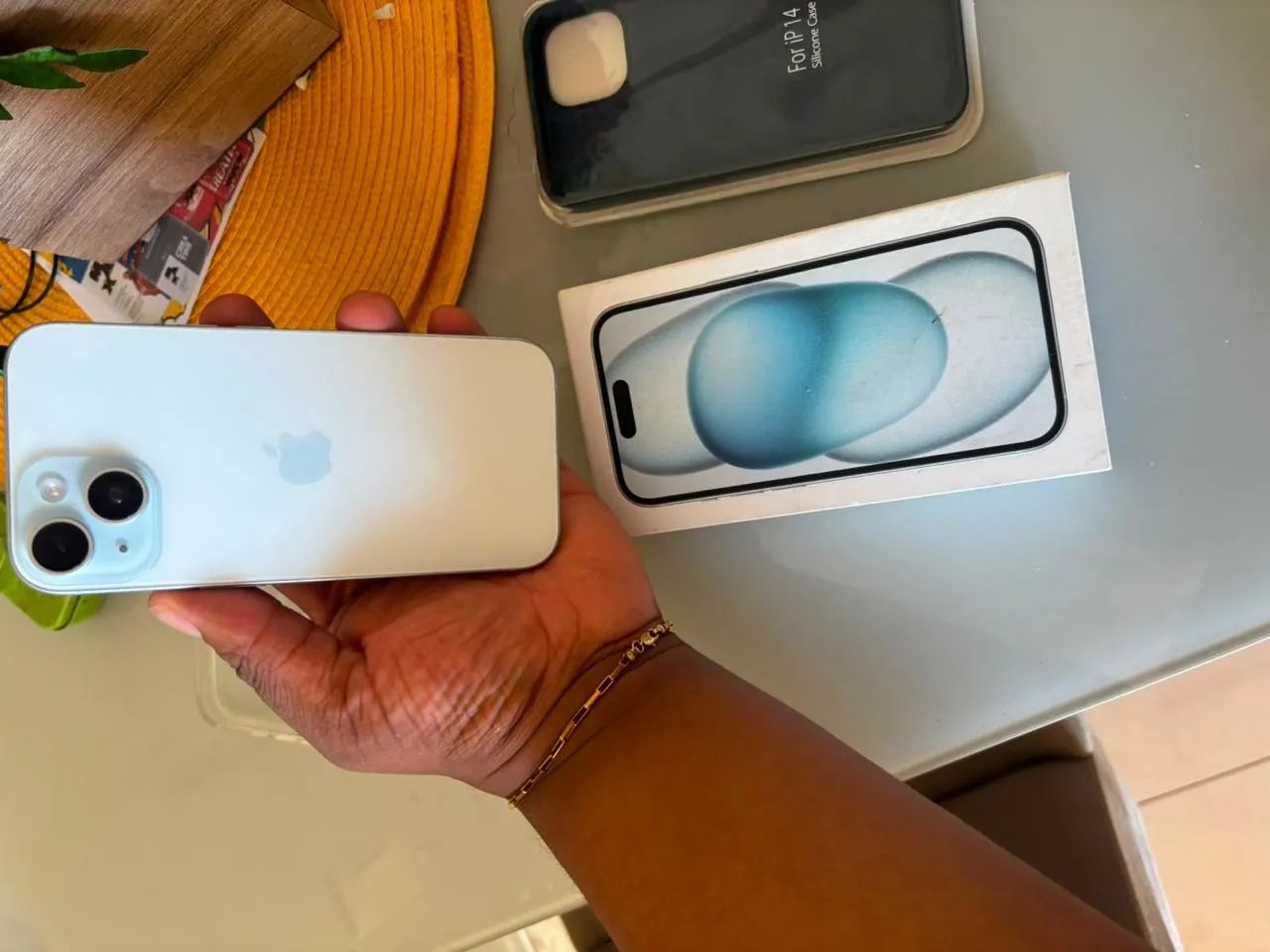 iPhone 15 azul 128gb - Celulares e Smartphones - Sete de Abril