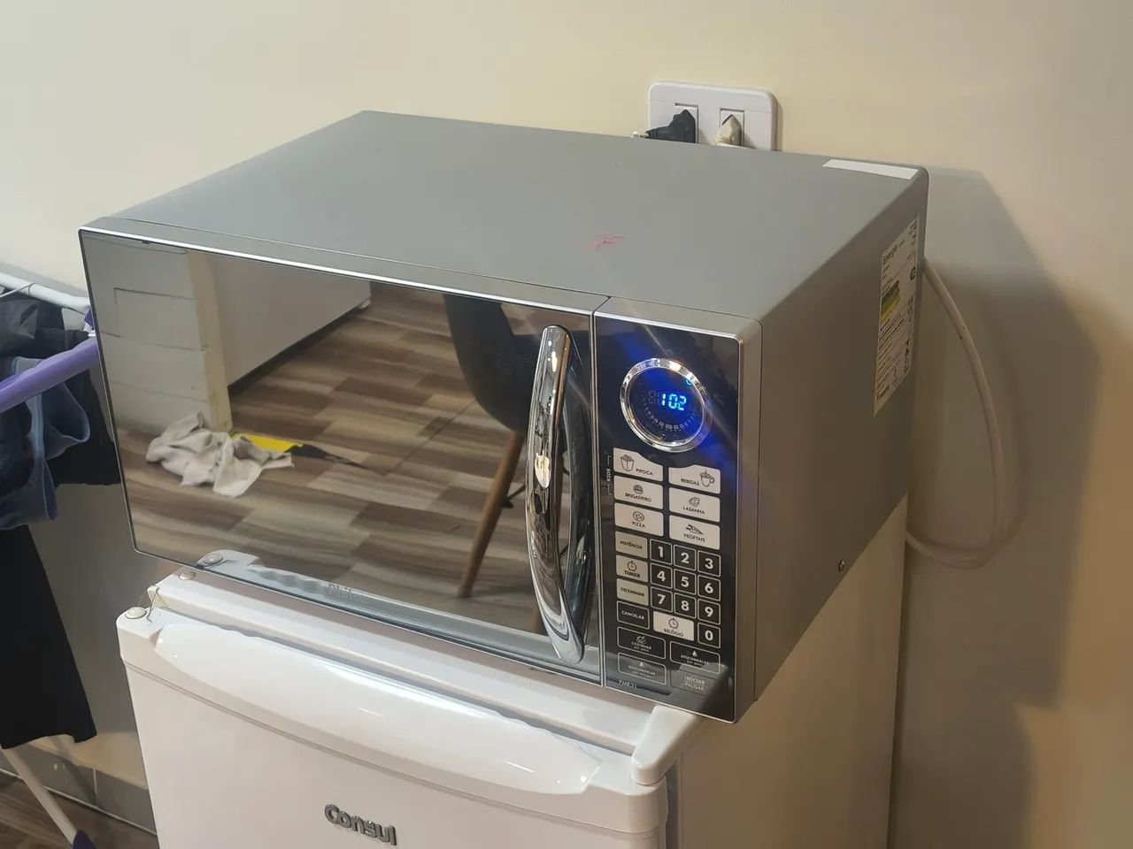 Microondas Philco 30L espelhado  - Foto 2