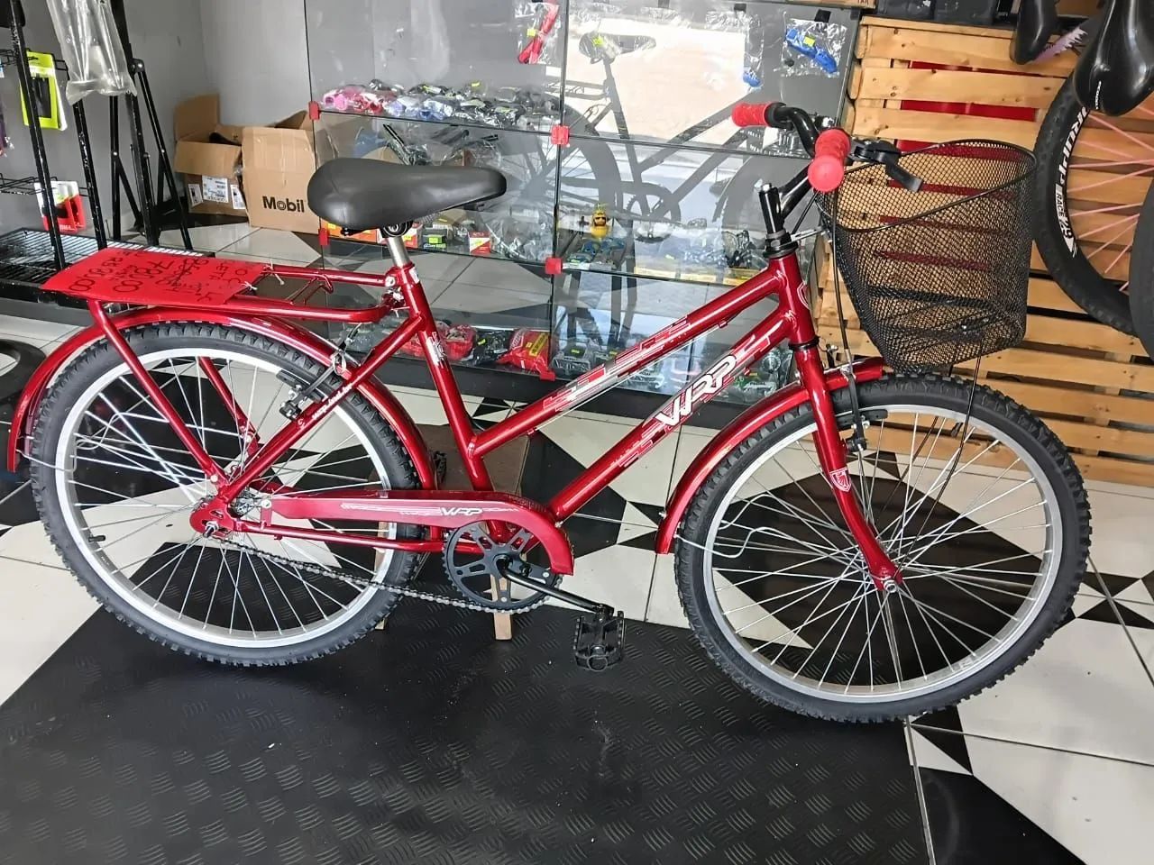 Vendo bicicleta poti aro 24 nova nunca usada 