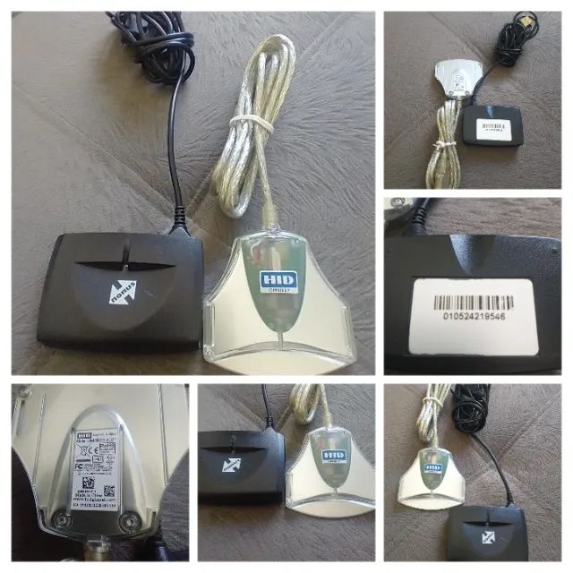 02 Leitores Smart Card USB (USADO)