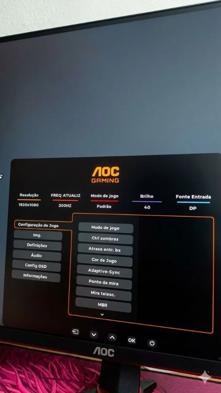 Monitor Gamer Novo 310Hz IPS + NF + Caixa - Foto 3