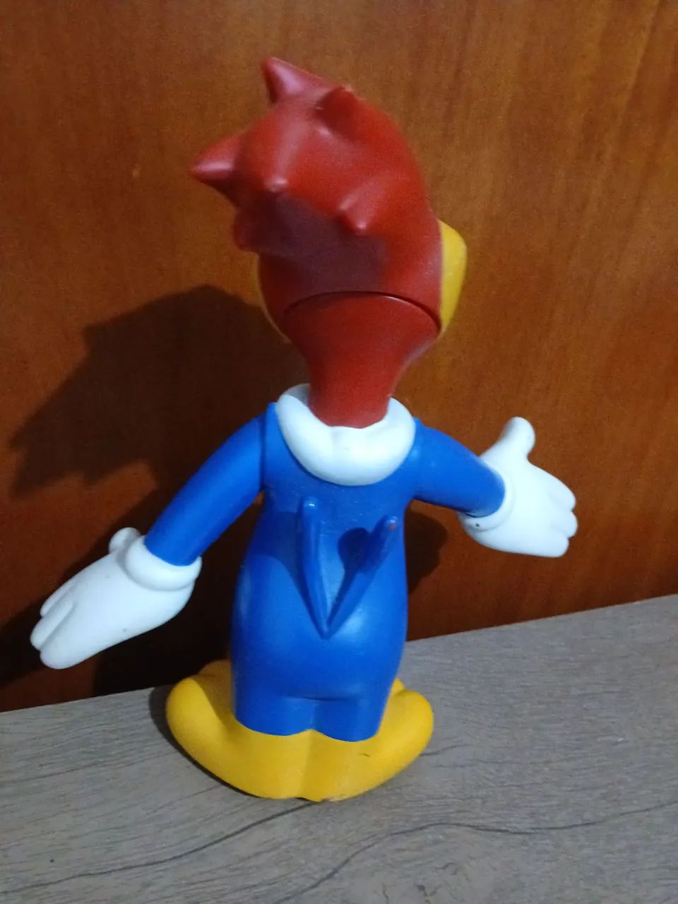 Boneco Pica Pau Antigo Vinil Articulado !  - Foto 2