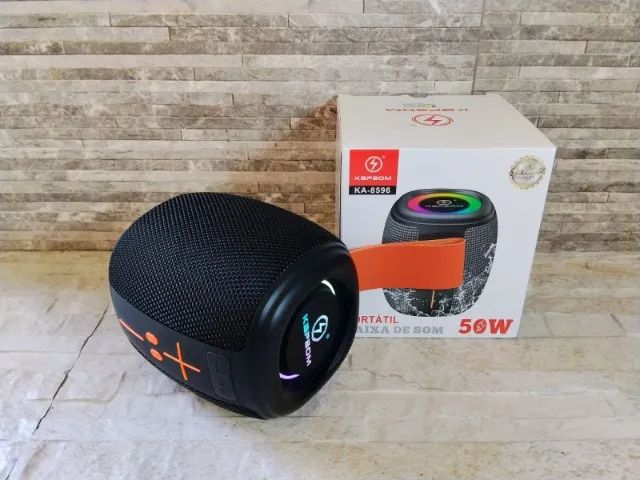 Caixa de Som Kapbom Bluetooth com Grave Forte a Prova D'água - Foto 2