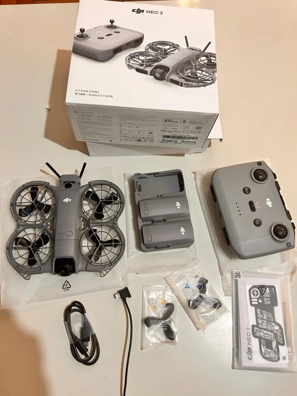 Dji Neo 2 combo fly more com RC - Foto 2
