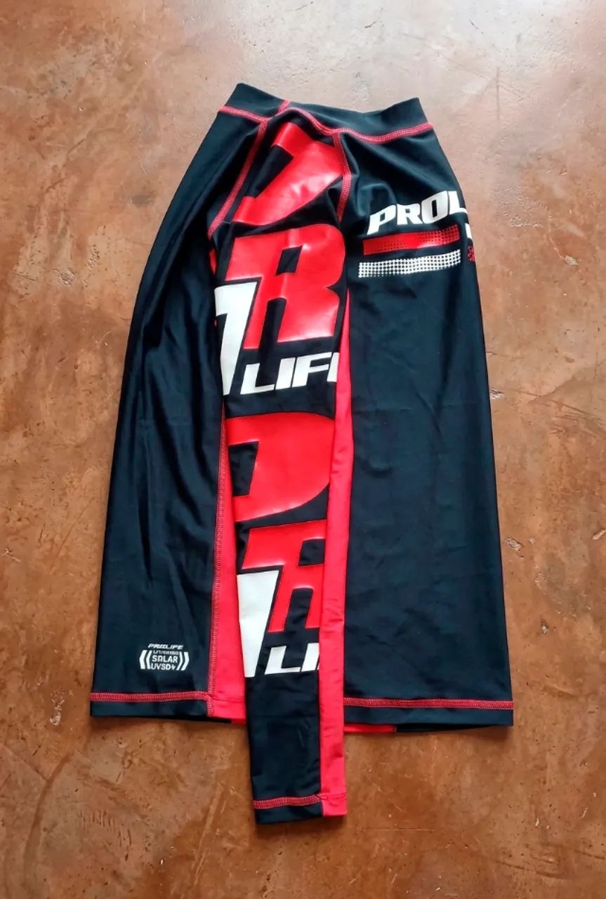 Camiseta Prolife Lycra Proteção Raios UV (NOVA) - Tam M/G - Foto 4