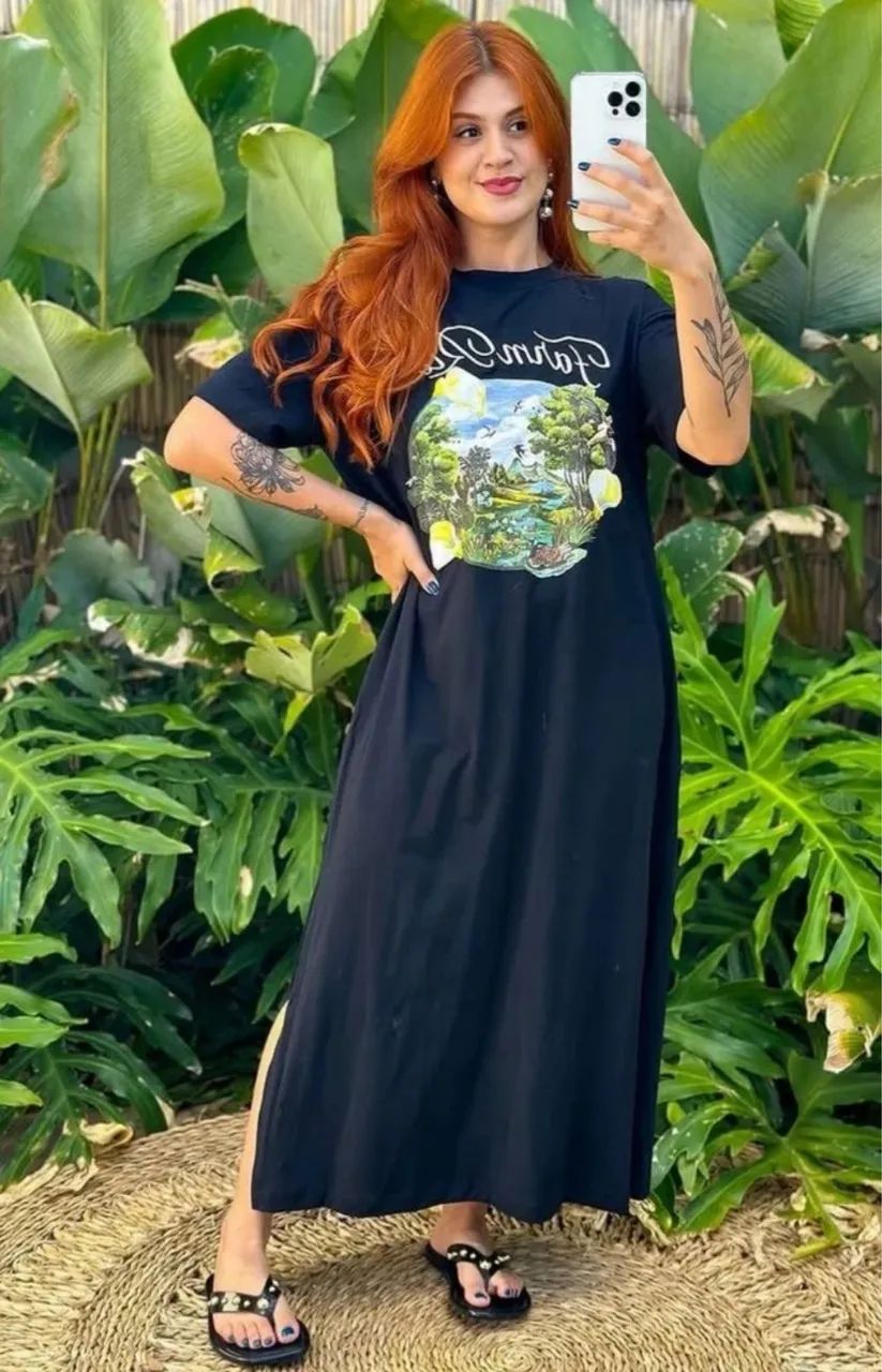 Vestido Mídi Farm na tag - Foto 3