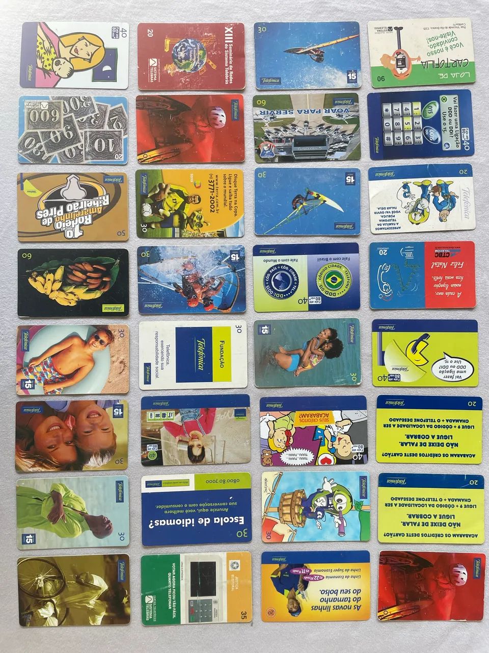 Coleção de cartões telefônicos - Foto 2