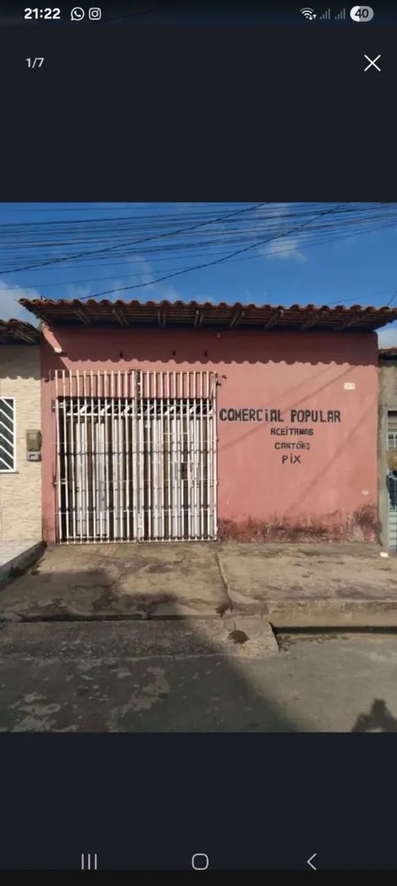 Casa no boleto Cidade olímpica 