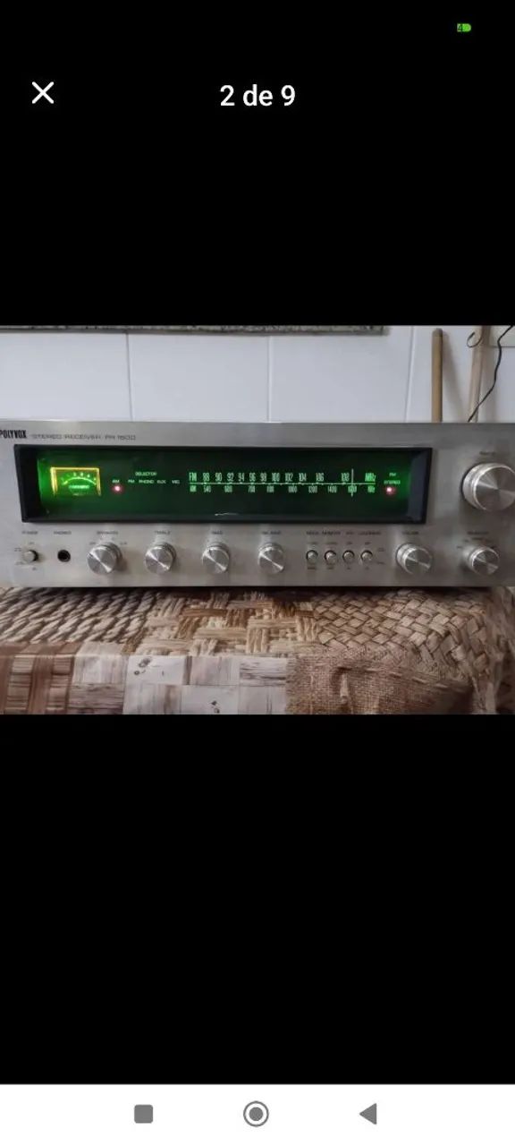 Receiver polivox com duas caixas novik.  - Foto 2