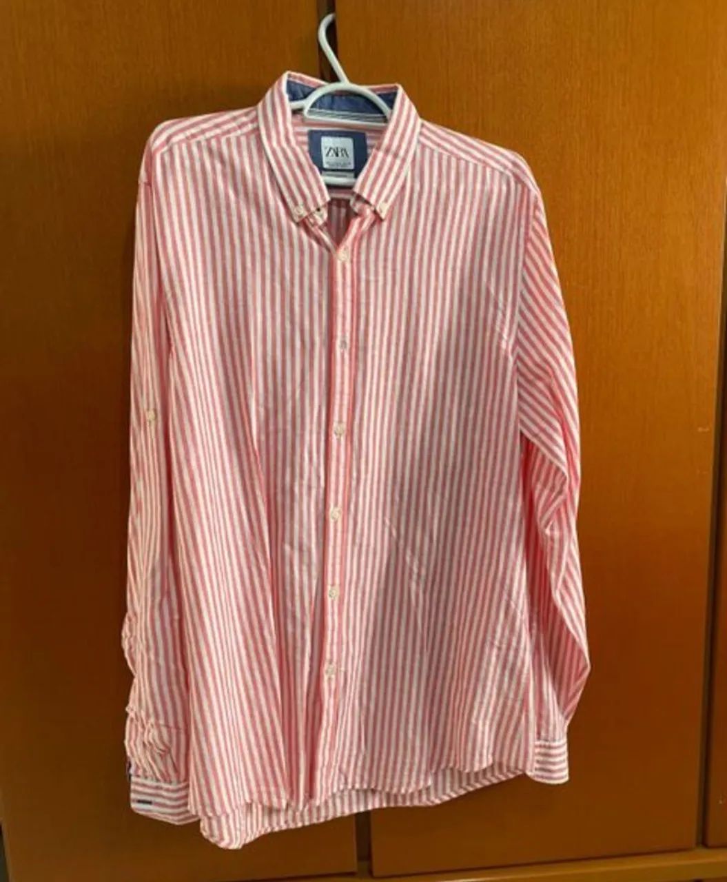 Camisa social Zara tamanho M - Foto 2