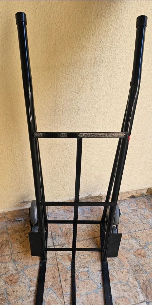 Carrinho de Carga Armazém com Capacidade de 300 kg e Rodas Estrela (sobe e desce escada) - Foto 2