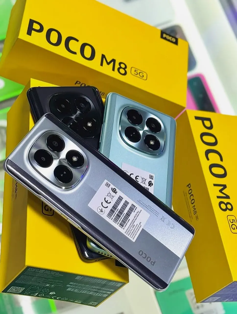 Poco M8 5G 8GB de RAM, 256GB interno da Xiaomi. - Celulares e
