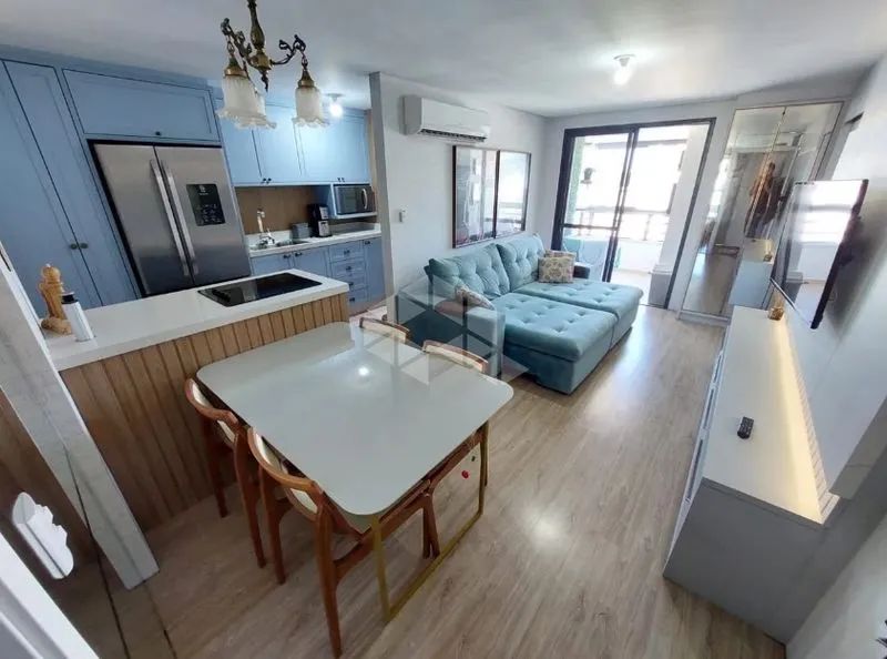 Apartamento mobiliado para alugar: 2 quartos (1 Suíte) 68m² Sacada com Churrasqueira - Kob - Foto 2