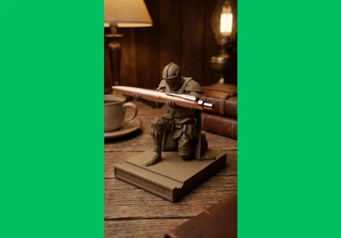 Suporte Para Caneta Medieval - Foto 4